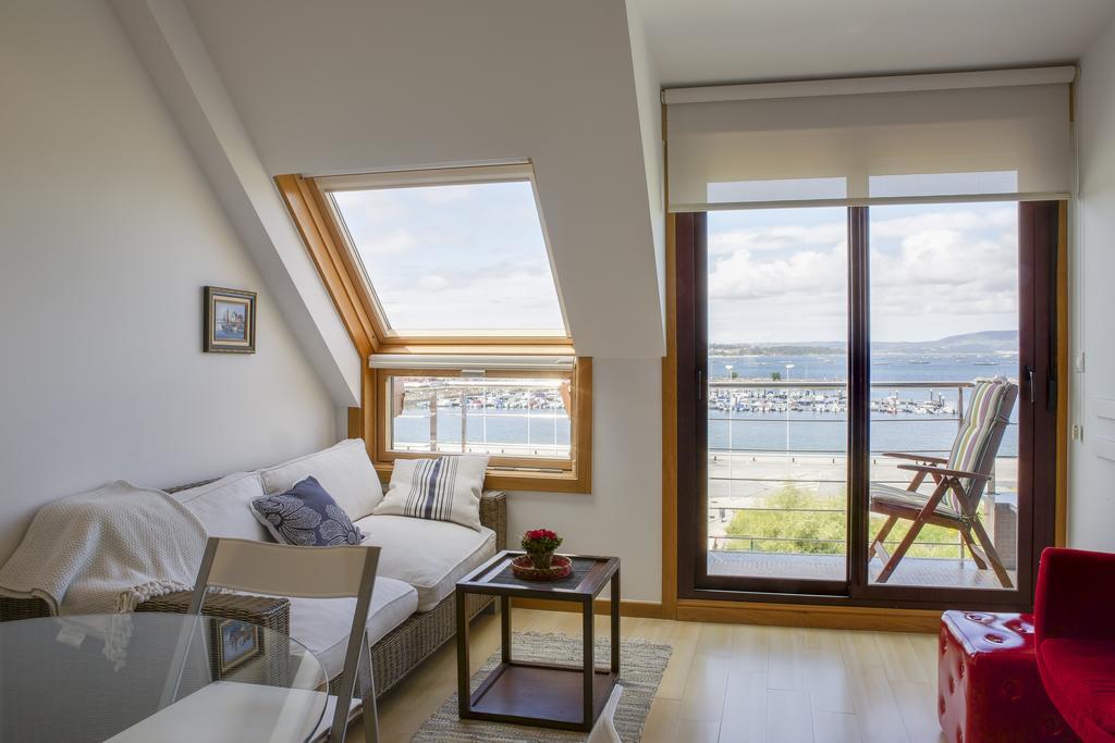 Apartamentos Puerto Basella Villanueva De Arosa Exteriör bild